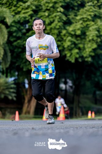 Race photo from Taman Budaya x BOGORUN 2025