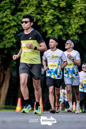 Race photo from Taman Budaya x BOGORUN 2025