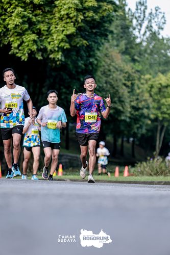 Race photo from Taman Budaya x BOGORUN 2025