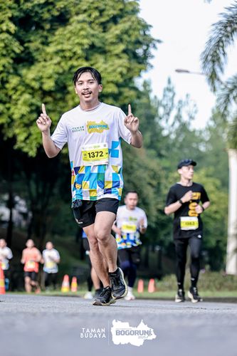 Race photo from Taman Budaya x BOGORUN 2025