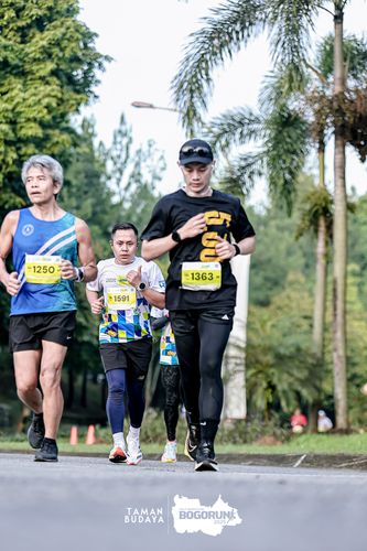 Race photo from Taman Budaya x BOGORUN 2025
