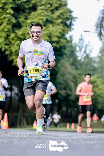 Race photo from Taman Budaya x BOGORUN 2025