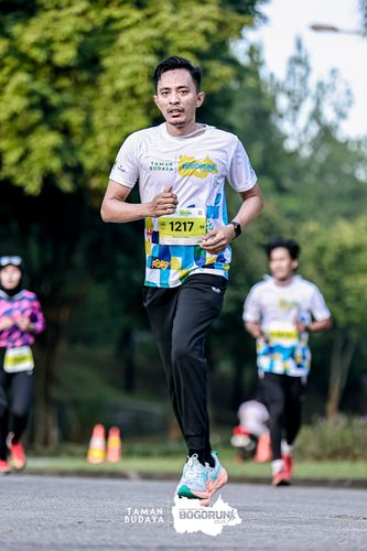 Race photo from Taman Budaya x BOGORUN 2025