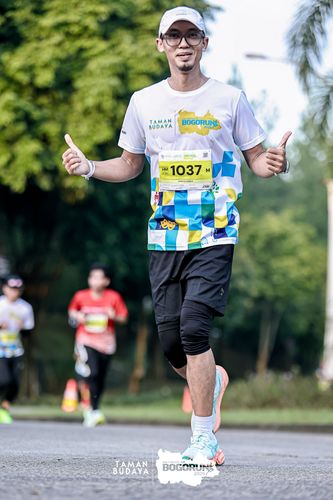 Race photo from Taman Budaya x BOGORUN 2025