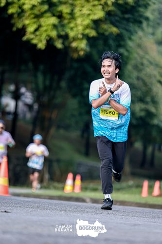 Race photo from Taman Budaya x BOGORUN 2025