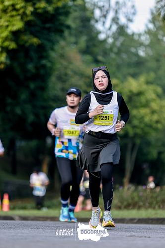 Race photo from Taman Budaya x BOGORUN 2025