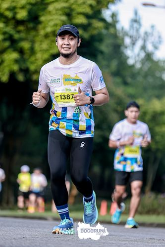 Race photo from Taman Budaya x BOGORUN 2025