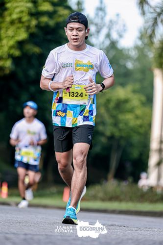 Race photo from Taman Budaya x BOGORUN 2025