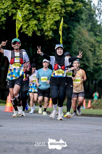 Race photo from Taman Budaya x BOGORUN 2025