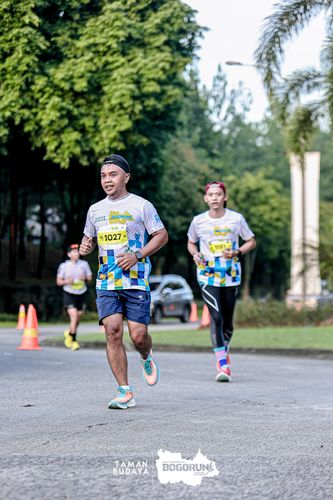 Race photo from Taman Budaya x BOGORUN 2025