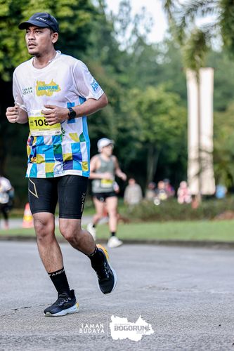 Race photo from Taman Budaya x BOGORUN 2025