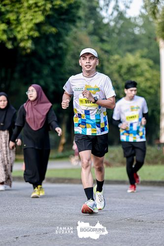 Race photo from Taman Budaya x BOGORUN 2025