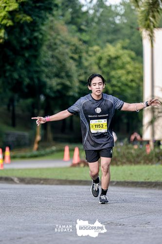 Race photo from Taman Budaya x BOGORUN 2025