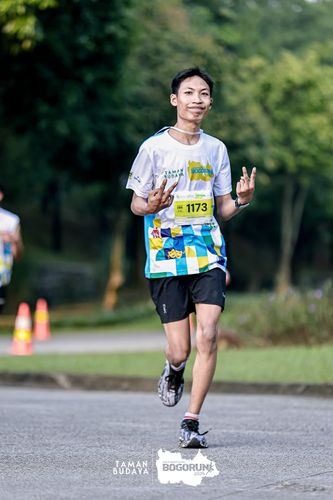 Race photo from Taman Budaya x BOGORUN 2025