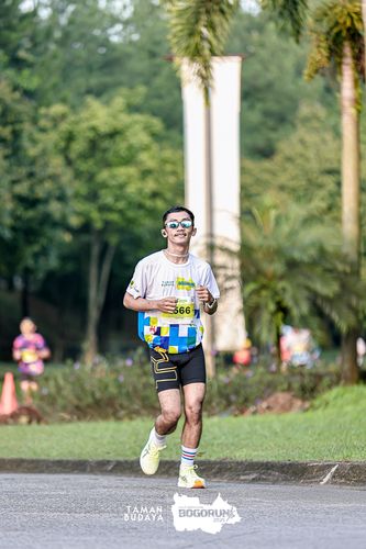 Race photo from Taman Budaya x BOGORUN 2025