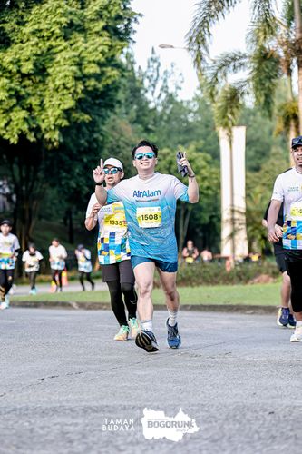Race photo from Taman Budaya x BOGORUN 2025