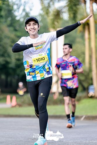 Race photo from Taman Budaya x BOGORUN 2025