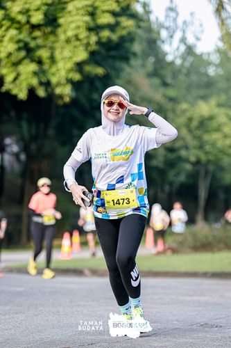 Race photo from Taman Budaya x BOGORUN 2025