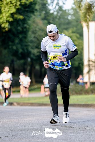 Race photo from Taman Budaya x BOGORUN 2025