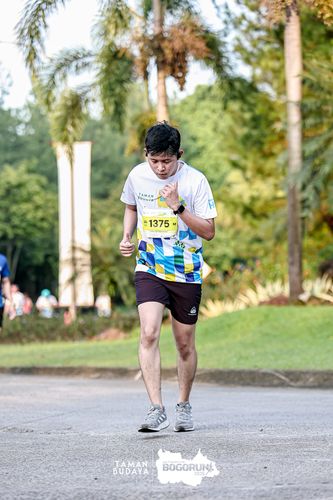 Race photo from Taman Budaya x BOGORUN 2025