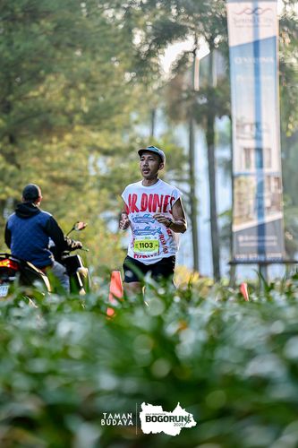 Race photo from Taman Budaya x BOGORUN 2025