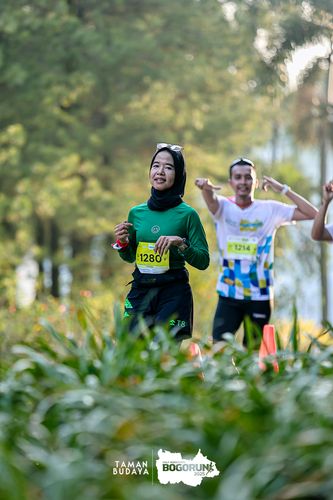 Race photo from Taman Budaya x BOGORUN 2025