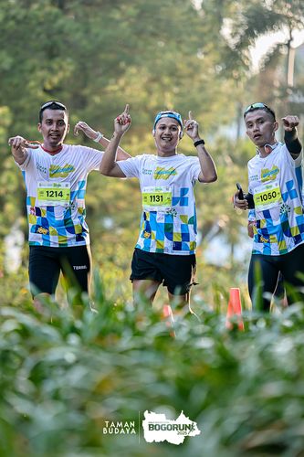 Race photo from Taman Budaya x BOGORUN 2025