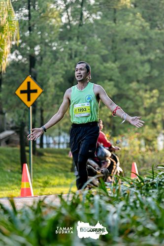 Race photo from Taman Budaya x BOGORUN 2025