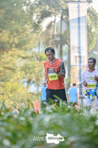 Race photo from Taman Budaya x BOGORUN 2025
