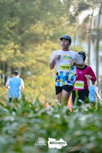 Race photo from Taman Budaya x BOGORUN 2025