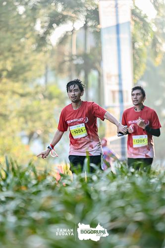 Race photo from Taman Budaya x BOGORUN 2025