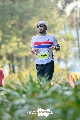 Race photo from Taman Budaya x BOGORUN 2025