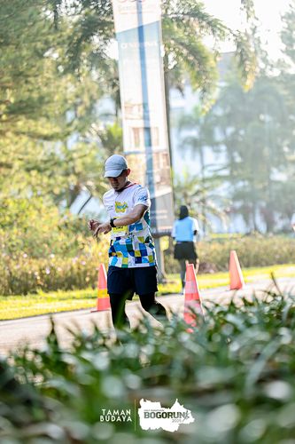 Race photo from Taman Budaya x BOGORUN 2025