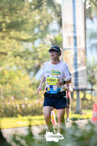 Race photo from Taman Budaya x BOGORUN 2025
