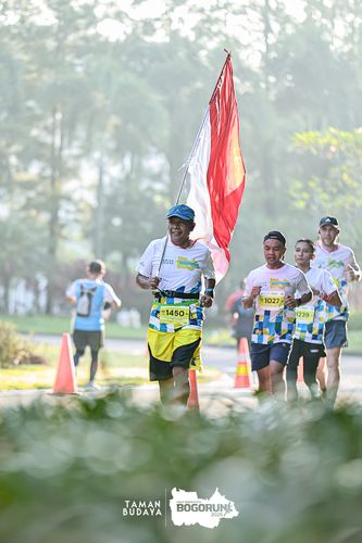 Race photo from Taman Budaya x BOGORUN 2025