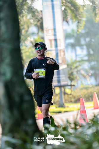 Race photo from Taman Budaya x BOGORUN 2025