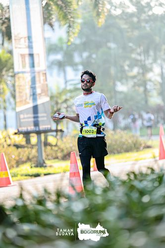 Race photo from Taman Budaya x BOGORUN 2025