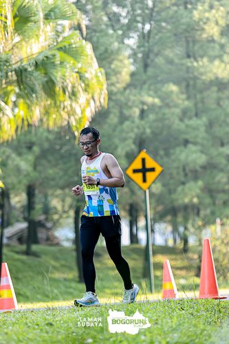 Race photo from Taman Budaya x BOGORUN 2025