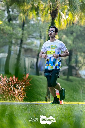 Race photo from Taman Budaya x BOGORUN 2025