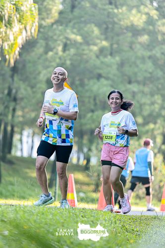 Race photo from Taman Budaya x BOGORUN 2025