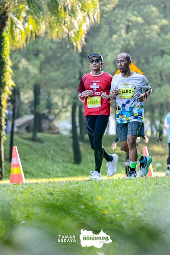 Race photo from Taman Budaya x BOGORUN 2025