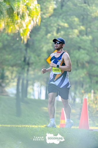 Race photo from Taman Budaya x BOGORUN 2025