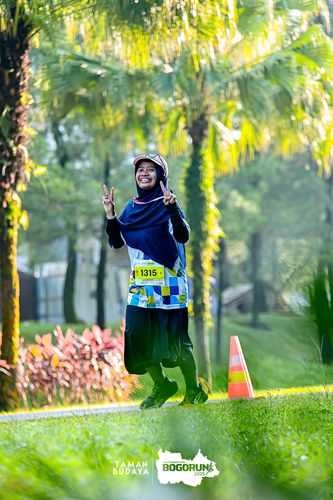 Race photo from Taman Budaya x BOGORUN 2025