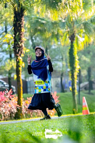 Race photo from Taman Budaya x BOGORUN 2025
