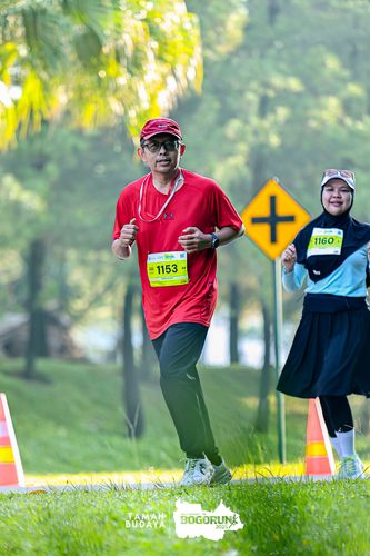 Race photo from Taman Budaya x BOGORUN 2025