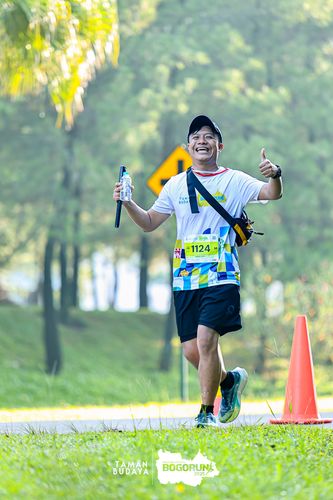 Race photo from Taman Budaya x BOGORUN 2025