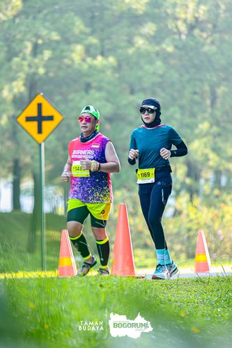 Race photo from Taman Budaya x BOGORUN 2025