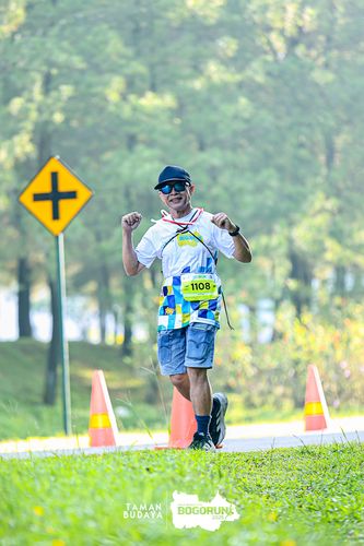 Race photo from Taman Budaya x BOGORUN 2025
