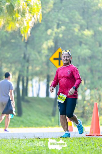Race photo from Taman Budaya x BOGORUN 2025