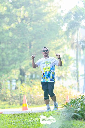 Race photo from Taman Budaya x BOGORUN 2025